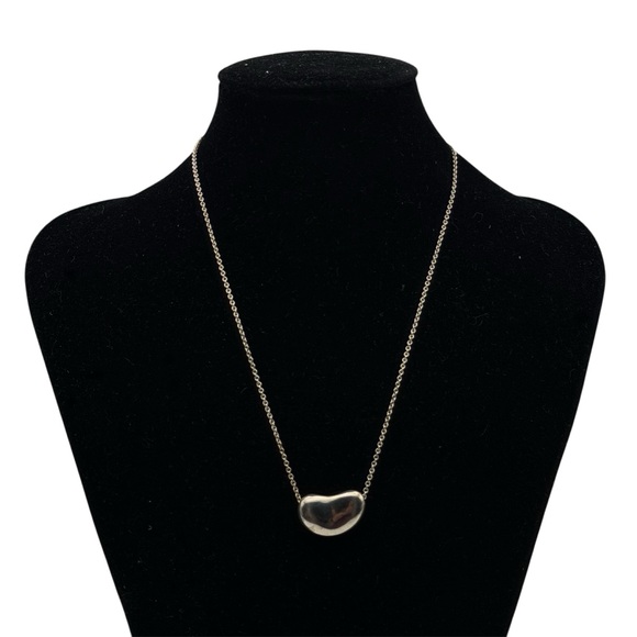 Tiffany & Co. Jewelry - Tiffany & Co Elsa Peretti Bean Necklace Sterling Silver 925